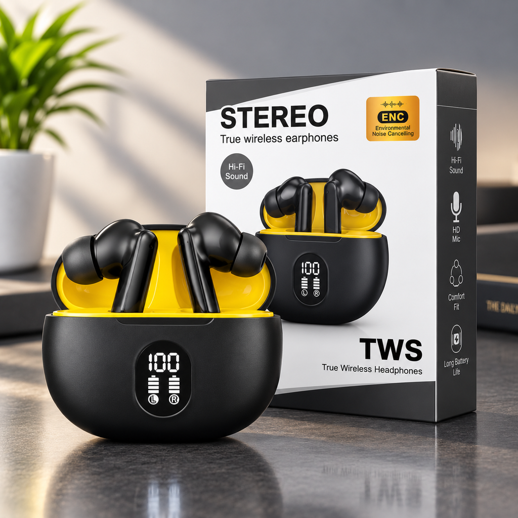 Stereo Earbuds | Parcel Allow to Open