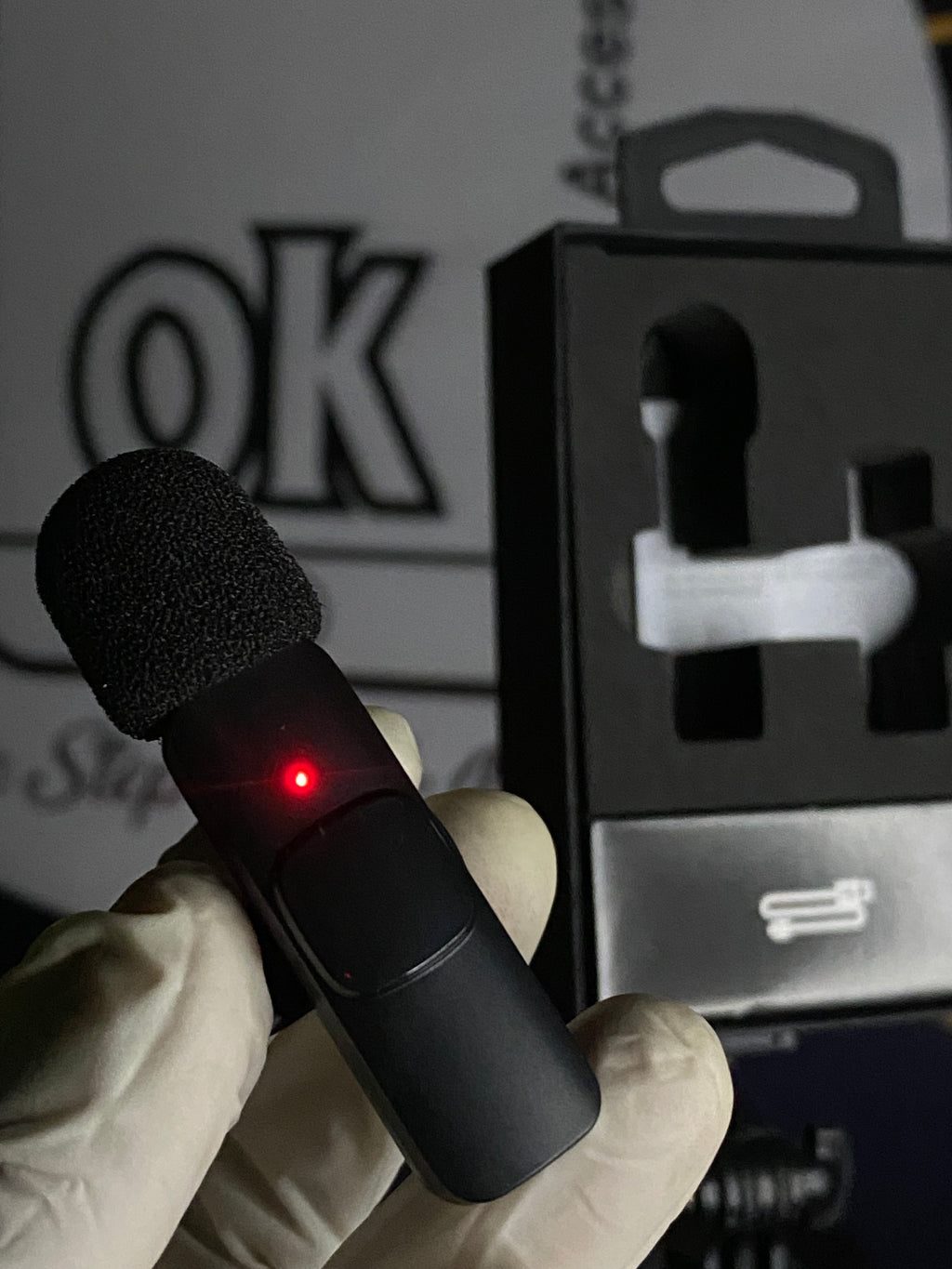 K8 Wireless Mic | Parcel Allow to open